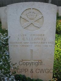 Dar Es Salaam War Cemetery - Galloway, J